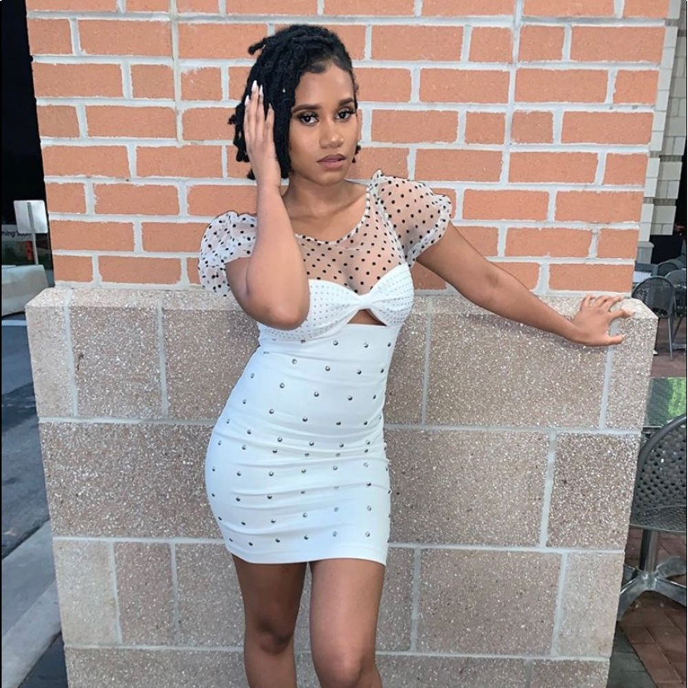 Ultra Feminine Dress - White